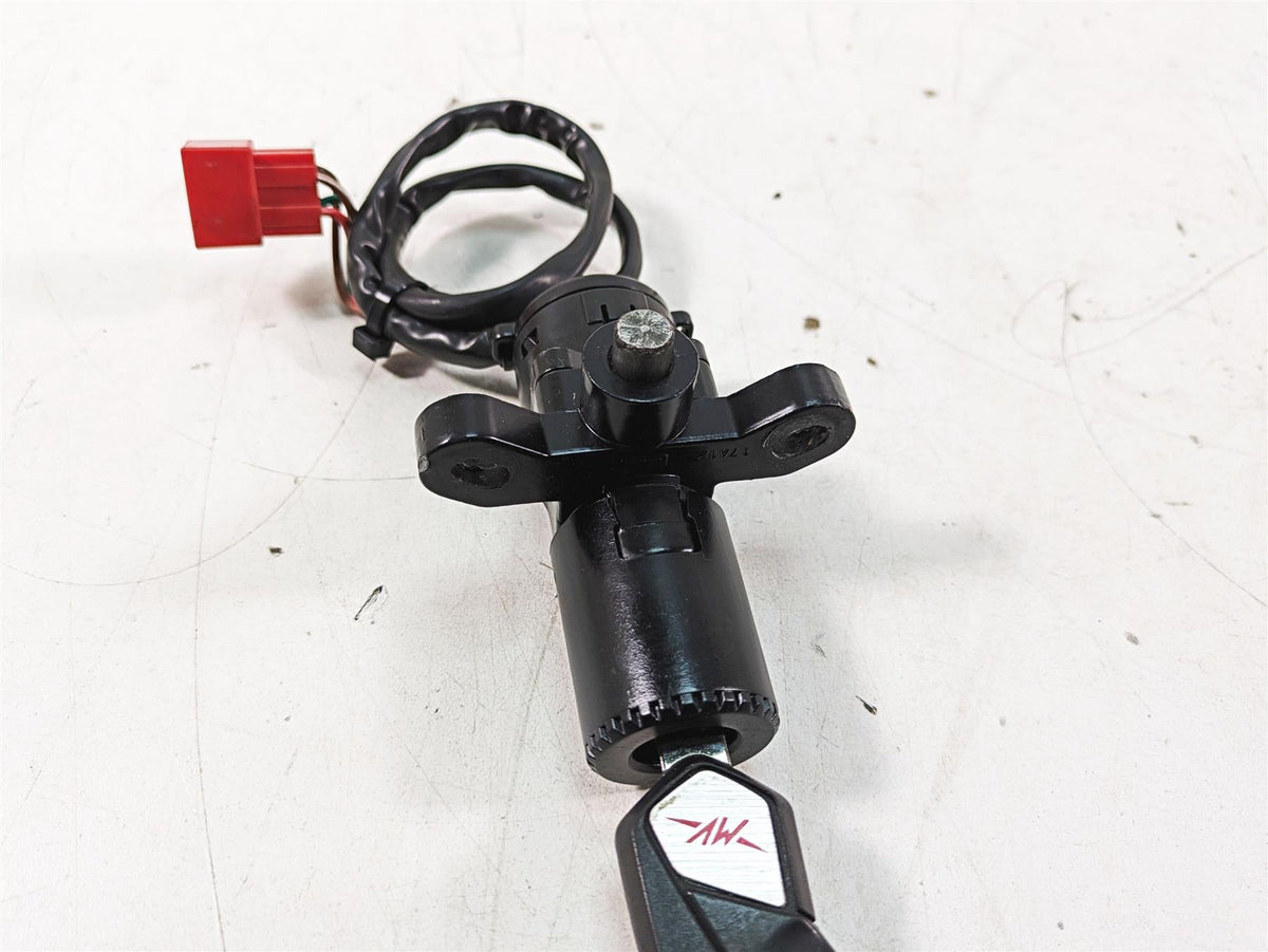 2013 MV Agusta F3 675 ERA Ignition Switch Key Lock Fuel Cap Set 8A00B5210 {{ shop.shopifyCountryName }} - Mototech271