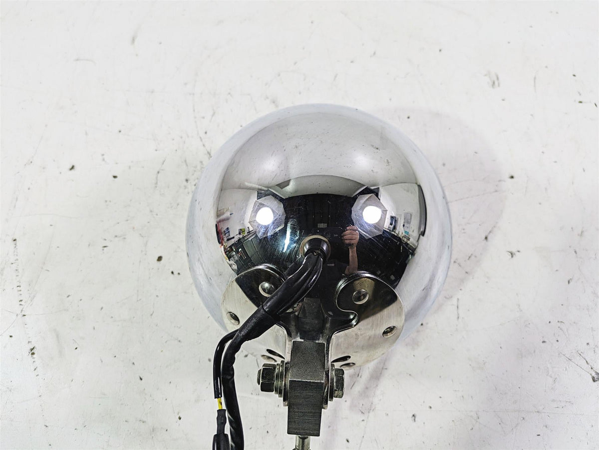 2005 Harley Softail FLSTFSE CVO Fat Boy Headlight Lamp & Bracket -Read 67903-00A {{ shop.shopifyCountryName }} - Mototech271