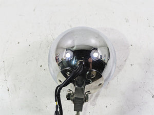 2005 Harley Softail FLSTFSE CVO Fat Boy Headlight Lamp & Bracket -Read 67903-00A | Mototech271