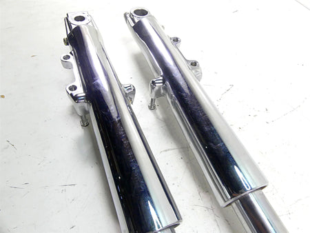 2002 Harley Touring FLHTC Electra Glide 41mm Front Fork Legs 46495-02 46497-02 {{ shop.shopifyCountryName }} - Mototech271