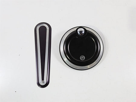 2017 Harley Touring FLHXS Street Glide Performance Machine Tank Cover Fuel Door {{ shop.shopifyCountryName }} - Mototech271