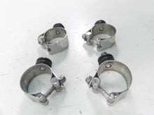 Load image into Gallery viewer, 2004 Harley Softail FXSTD SE CVO Deuce 41mm Windshield Quickrelease Mount Clamp | Mototech271
