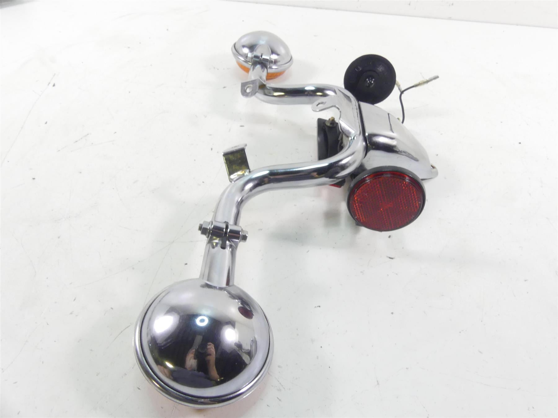2001 Yamaha XV1600 Road Star Rear Chrome Blinker Turn Signal Bar 4WM-2317W-10-00 {{ shop.shopifyCountryName }} - Mototech271