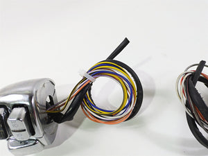 2004 Big Dog Chopper Chrome Harley Left Right Hand Light Kill STart Control Switch Set