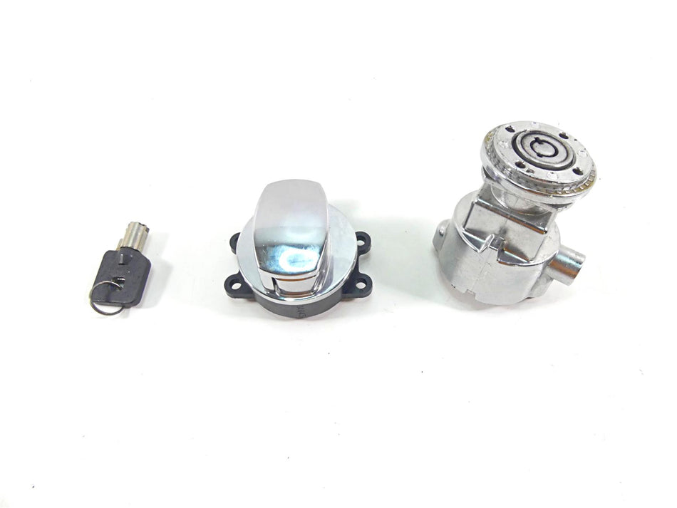 2014 Harley Dyna FXDB Street Bob Ignition Switch Steering Lock Key Set 71430-12 {{ shop.shopifyCountryName }} - Mototech271