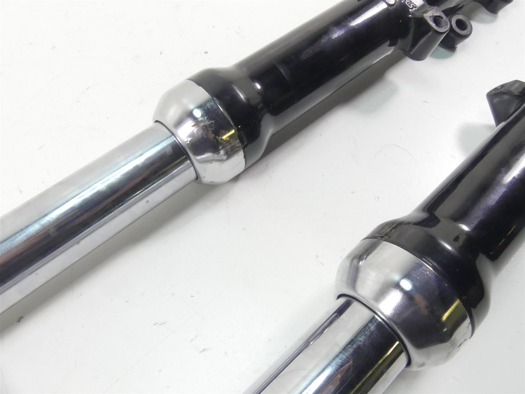 2003 Harley Dyna 100TH FXDL Low Rider Straight Front Fork Leg Set -39mm 45947-00 {{ shop.shopifyCountryName }} - Mototech271