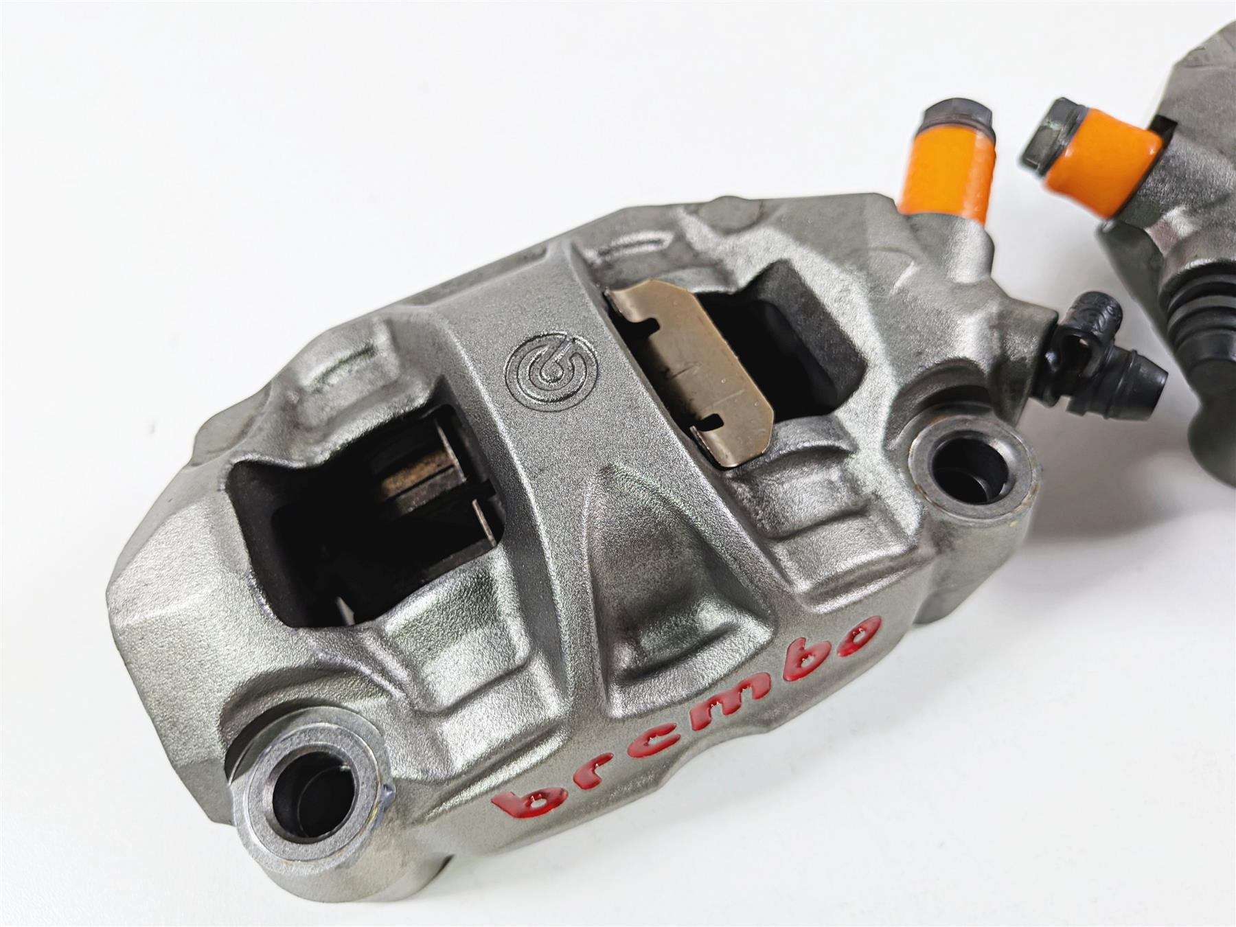 2014 Aprilia RSV4 RR Factory Front Brembo Brake Caliper 100mm B044355 B044356 {{ shop.shopifyCountryName }} - Mototech271