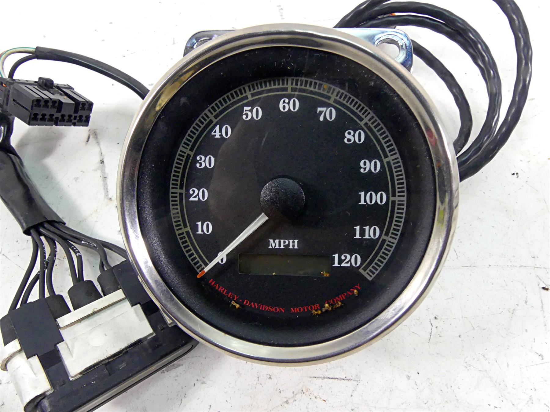 1997 Harley Sportster XL1200 C Speedometer Gauge + Lights Set 14k