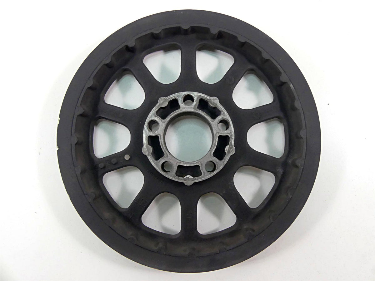 2011 Harley Softail FXS Blackline Rear Drive Belt Pulley Sprocket 66T 37778-07 {{ shop.shopifyCountryName }} - Mototech271