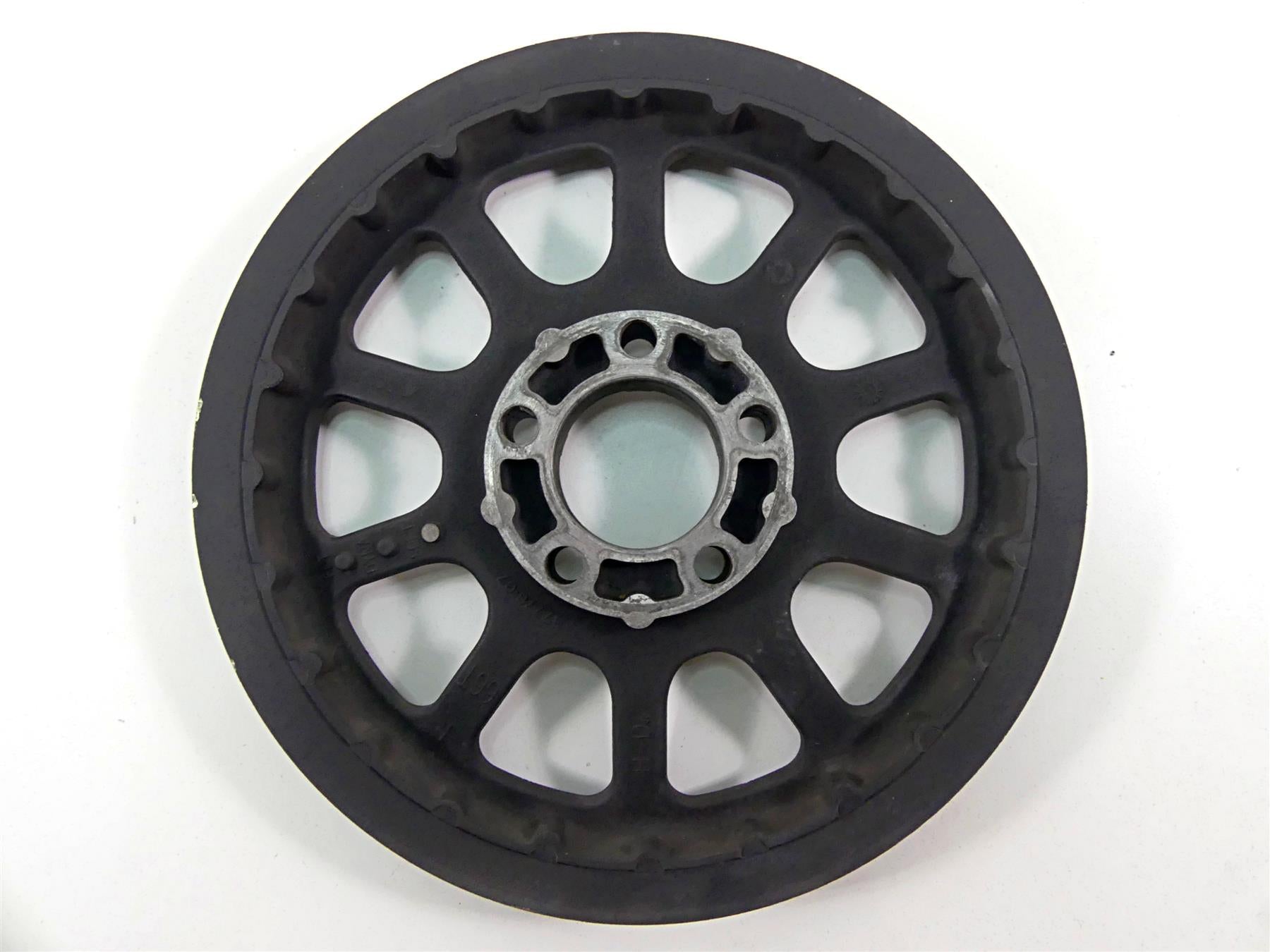 2011 Harley Softail FXS Blackline Rear Drive Belt Pulley Sprocket 66T 37778-07 {{ shop.shopifyCountryName }} - Mototech271
