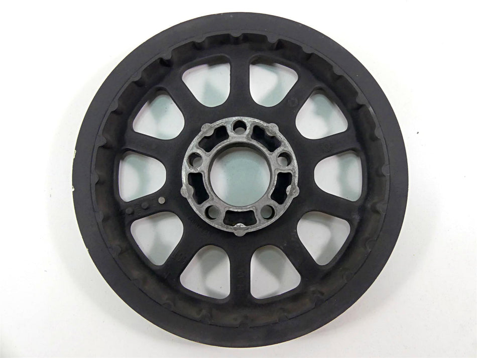 2011 Harley Softail FXS Blackline Rear Drive Belt Pulley Sprocket 66T 37778-07 {{ shop.shopifyCountryName }} - Mototech271