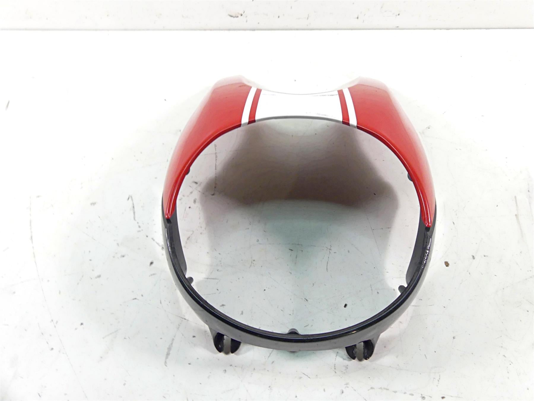 2013 Ducati Diavel Red Headlight Holder Cover Visor 8291A021A
