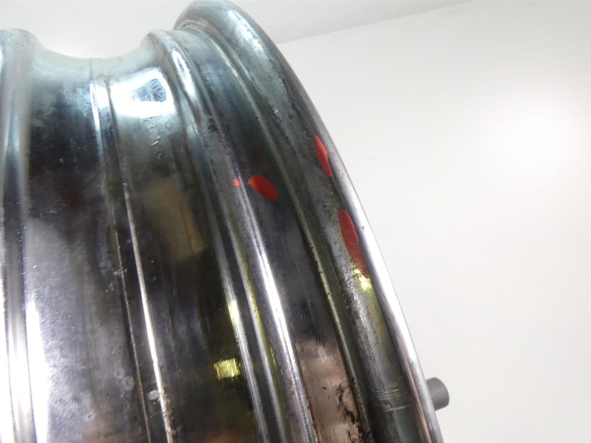 2001 Kawasaki ZX600J2 ZX6R Ninja Front Rear Chrome Wheel Rim Set 41073-1659 {{ shop.shopifyCountryName }} - Mototech271