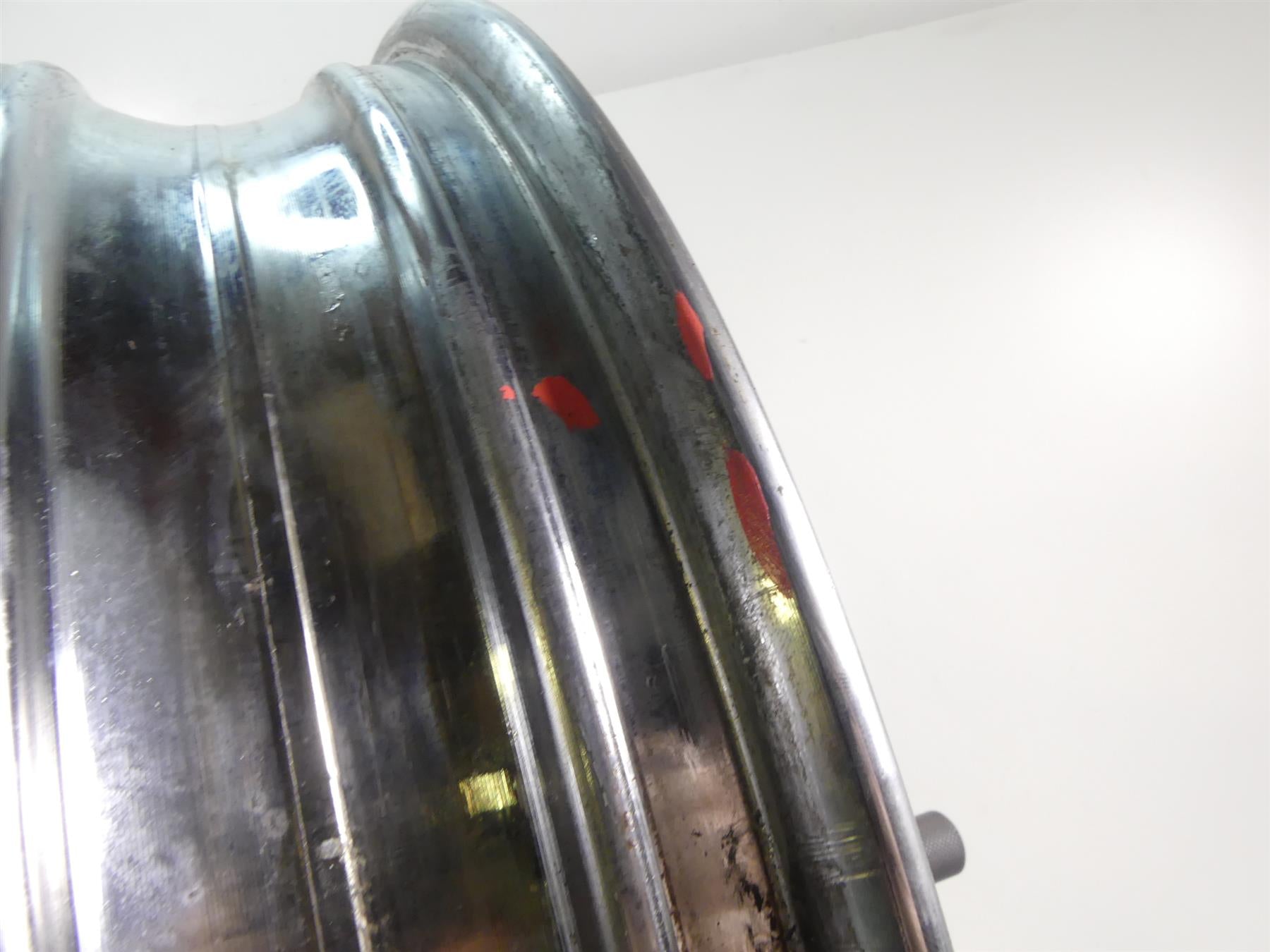 2001 Kawasaki ZX600J2 ZX6R Ninja Front Rear Chrome Wheel Rim Set 41073-1659 {{ shop.shopifyCountryName }} - Mototech271