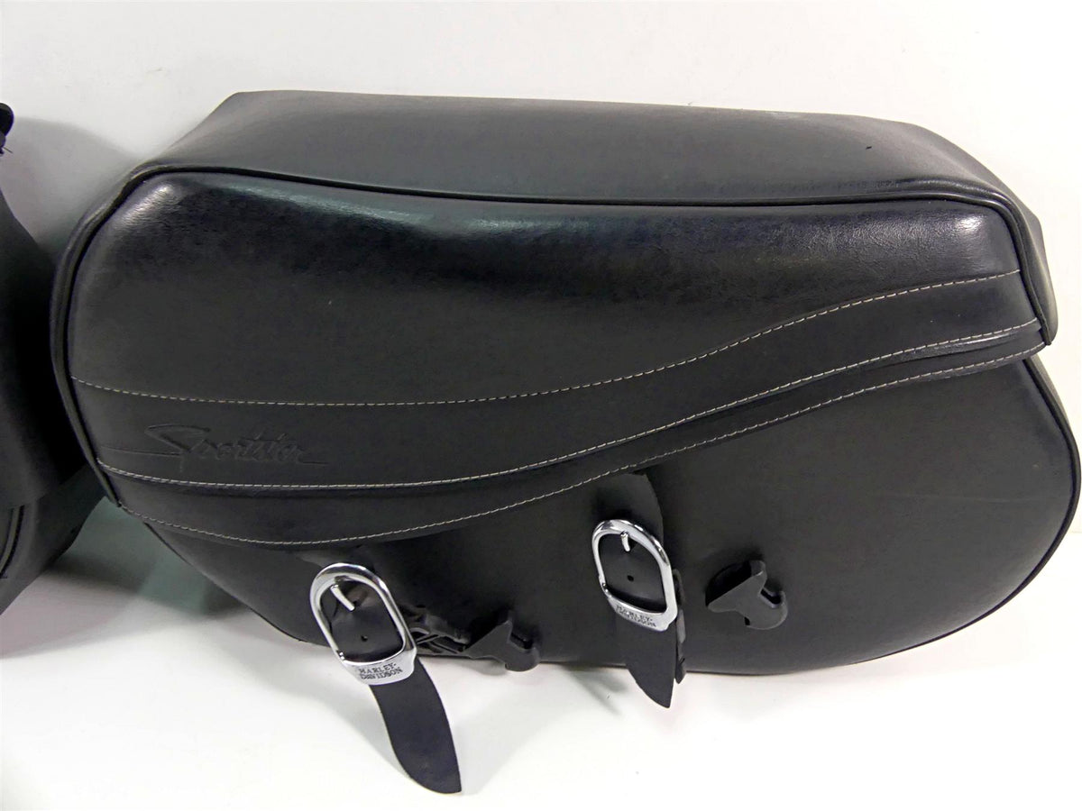 2005 Harley Sportster XL1200 C Saddlebag Saddle Bag Set 90193-08 90164-08 {{ shop.shopifyCountryName }} - Mototech271
