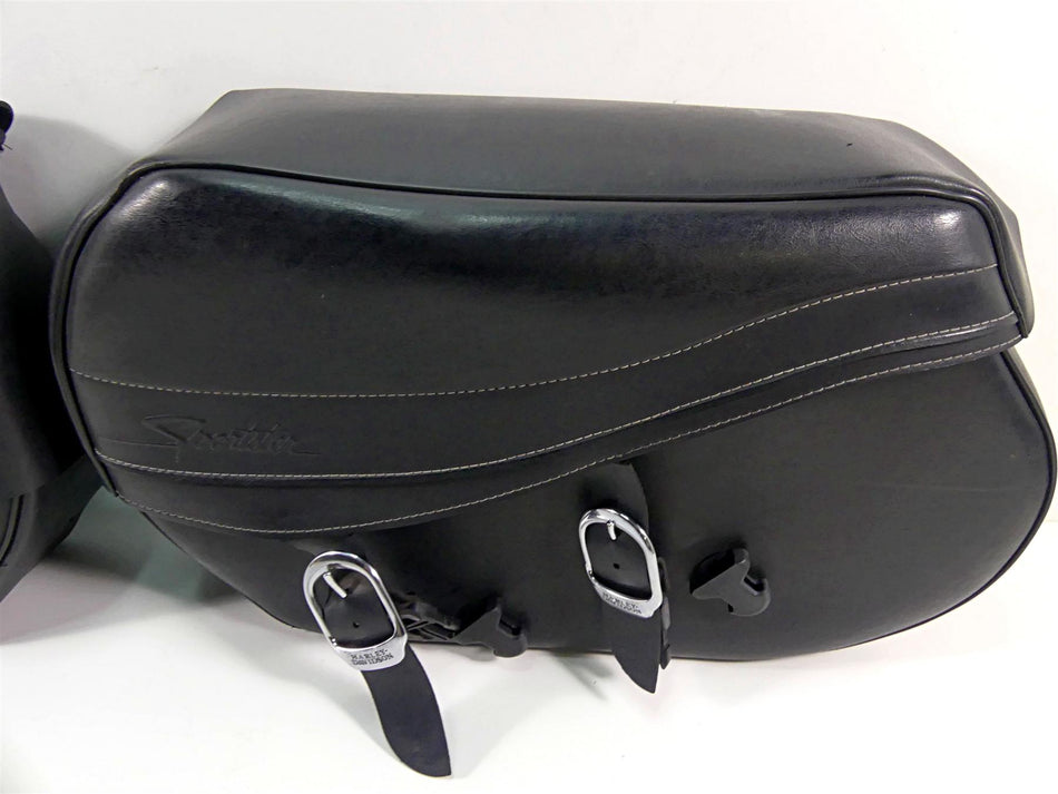 2005 Harley Sportster XL1200 C Saddlebag Saddle Bag Set 90193-08 90164-08 {{ shop.shopifyCountryName }} - Mototech271