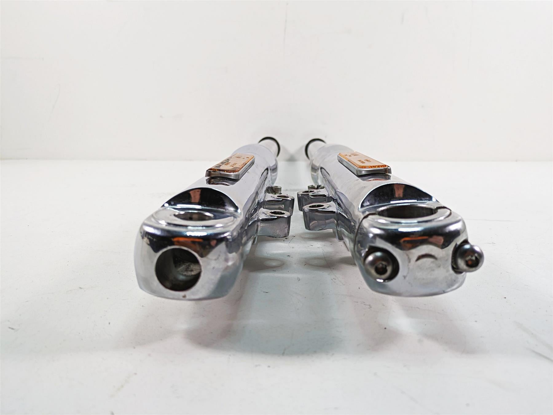 2009 Harley Dyna FXDFSE CVO Fat Bob Showa Dual Disc Front Fork Leg Set 48780-09 {{ shop.shopifyCountryName }} - Mototech271