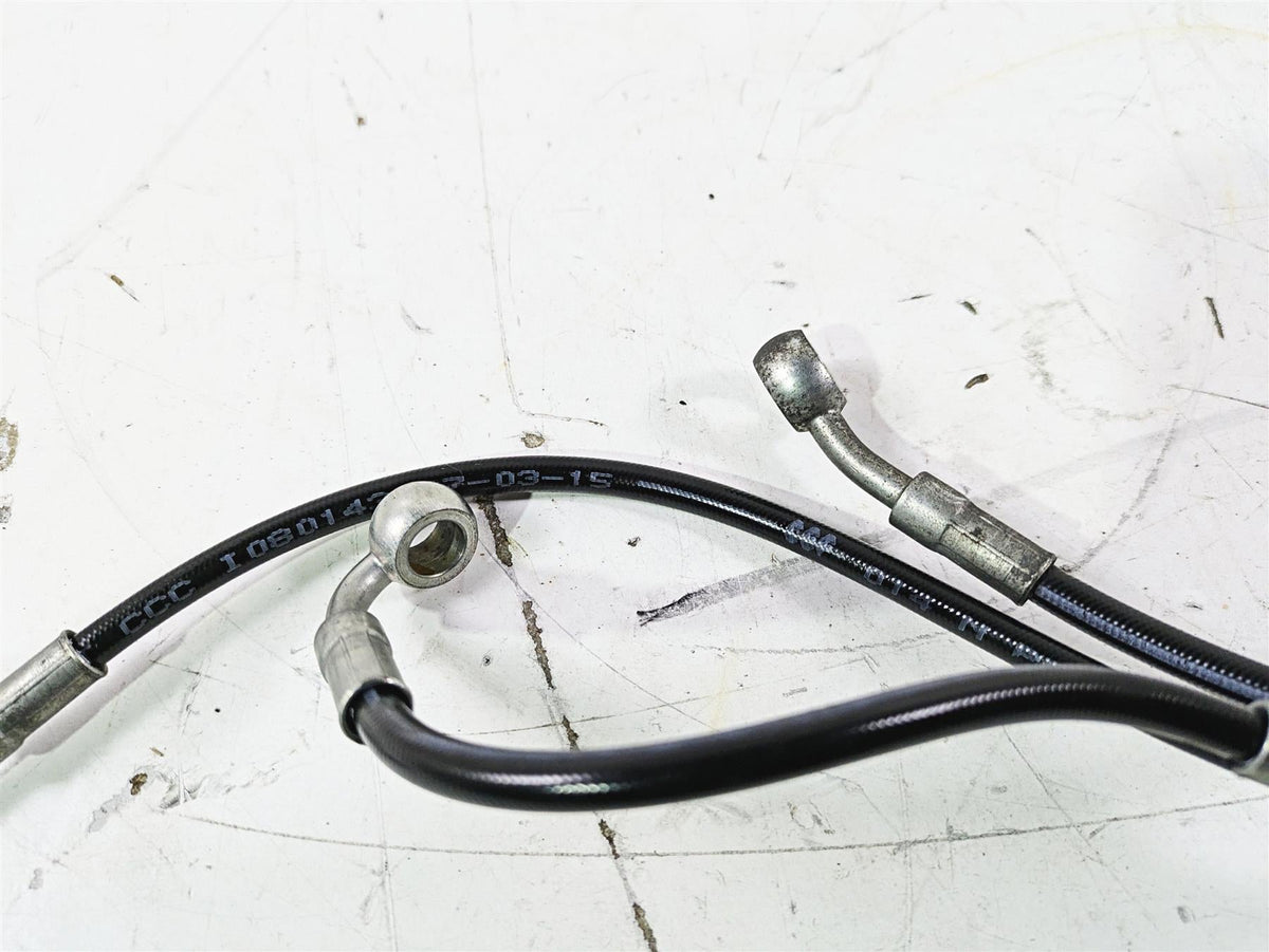 2015 Ducati Panigale 1299 S Front Abs Brake Line Hose Set 61841151C {{ shop.shopifyCountryName }} - Mototech271