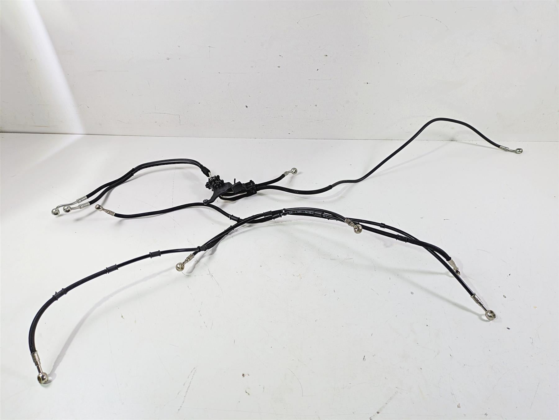 2016 Ducati Monster 1200 S Front Rear Abs Brake Line Set 61810531B 61910493B {{ shop.shopifyCountryName }} - Mototech271