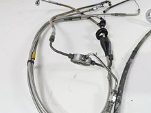 Load image into Gallery viewer, 2001 Harley Touring FLHX Street Glide Brake Line Throttle Body Cable &amp; Clutch Line 14&quot; Tall Bars
