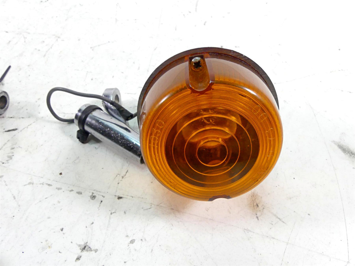 1979 Harley Sportster XLS1000 Roadster Front Blinker Turn Signal Set 68514-73 {{ shop.shopifyCountryName }} - Mototech271