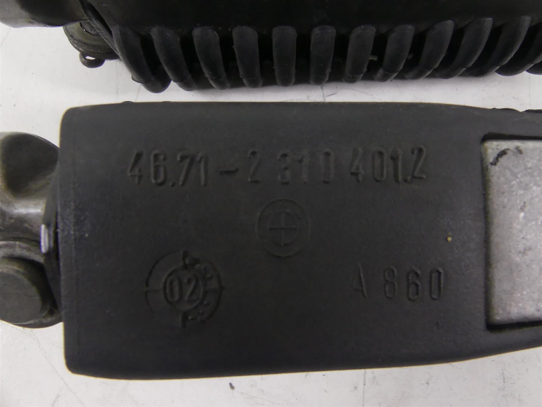 2003 BMW R1150 GS R21 Passenger Footpeg Foot Peg Set 46712314761 46712314762 {{ shop.shopifyCountryName }} - Mototech271