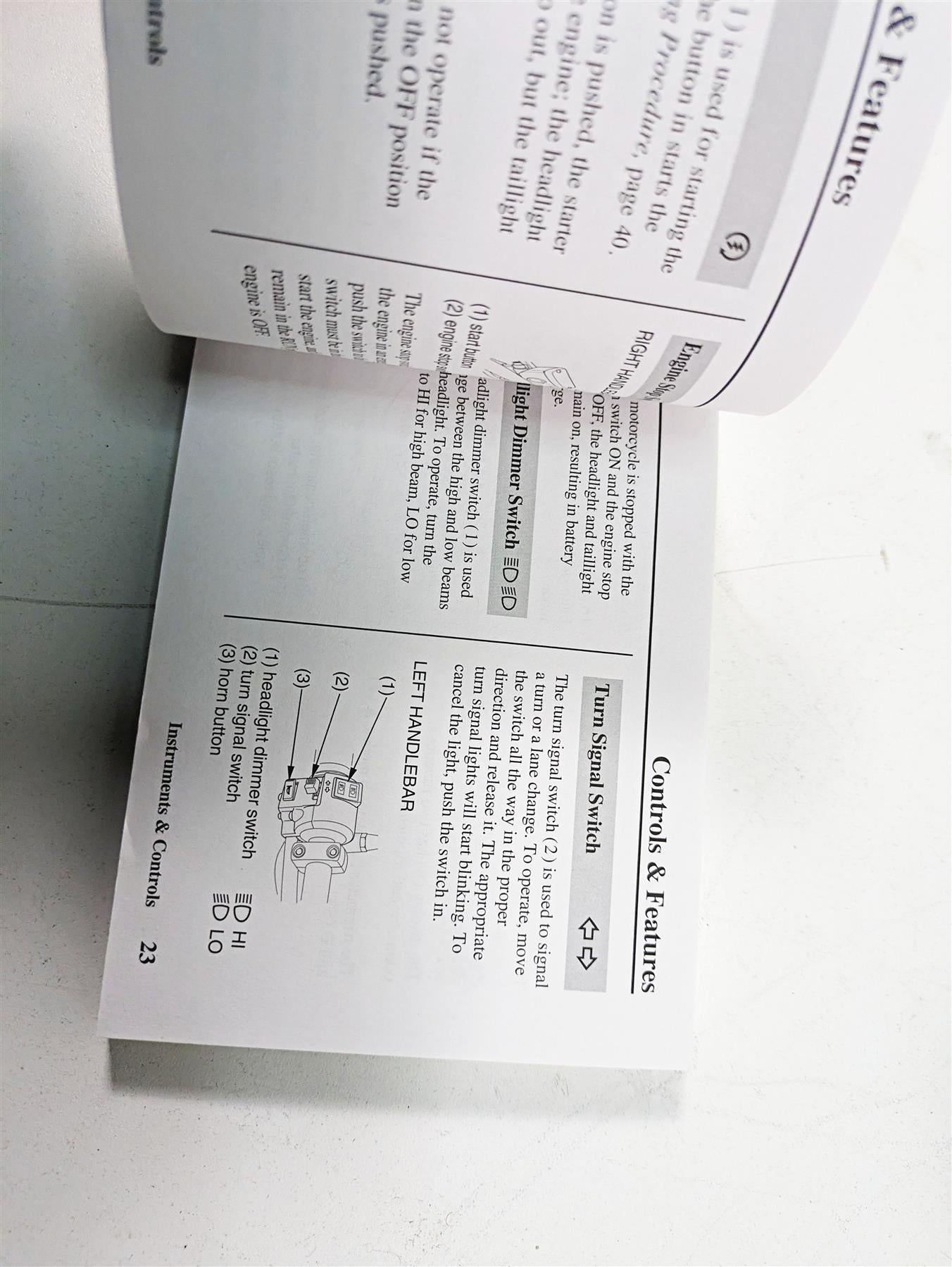 2006 Honda V-Twin VTX1300 R Oem Owners Manual Booklet VTX1300S/R 00X31-MEA-6300 {{ shop.shopifyCountryName }} - Mototech271