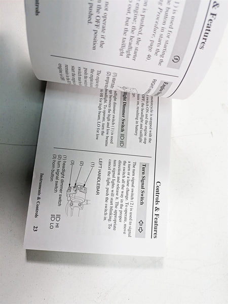 2006 Honda V-Twin VTX1300 R Oem Owners Manual Booklet VTX1300S/R 00X31-MEA-6300 {{ shop.shopifyCountryName }} - Mototech271