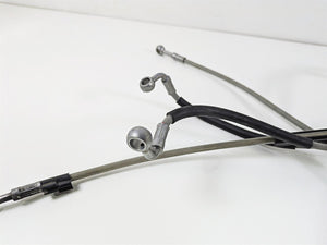2016 Zero Motorcycles S 9.8 Front Rear Abs Brake Line Hose Set 25-07825