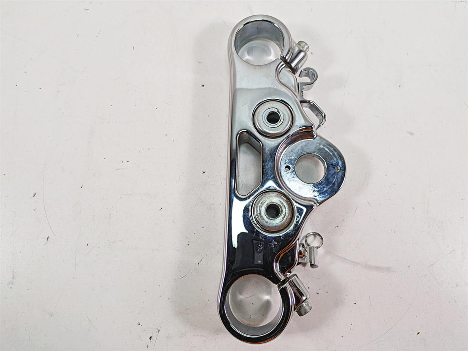 2009 Harley Dyna FXDFSE CVO Fat Bob Upper Triple Tree Clamp 49mm 48783-09 {{ shop.shopifyCountryName }} - Mototech271