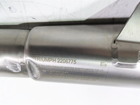 2020 Triumph Daytona 765 Moto2 Arrow Exhaust Muffler Pipe T2206775 {{ shop.shopifyCountryName }} - Mototech271