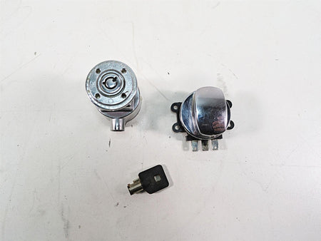 2009 Harley FXDF Dyna Fat Bob Ignition Switch Steering Lock Set 71430-06B {{ shop.shopifyCountryName }} - Mototech271