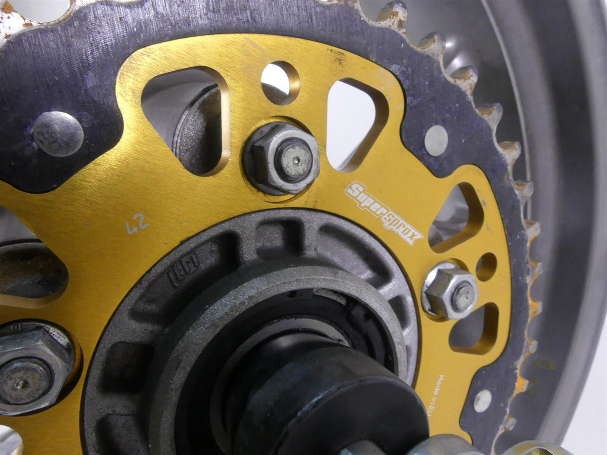 2004 Ducati 999 SBK Straight 17x5.5 Marchesini Rear Wheel Rim 50221001AA {{ shop.shopifyCountryName }} - Mototech271