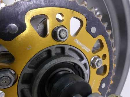 2004 Ducati 999 SBK Straight 17x5.5 Marchesini Rear Wheel Rim 50221001AA {{ shop.shopifyCountryName }} - Mototech271