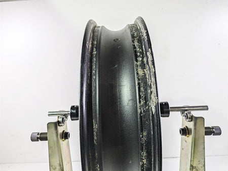 2012 Triumph Daytona 675 Straight 17x3.5 Front Wheel Rim Graphite T2000618 {{ shop.shopifyCountryName }} - Mototech271