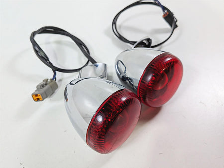 2014 Harley FXSB Softail Breakout Rear Blinker Turn Signal Set 67800223-Mototech271