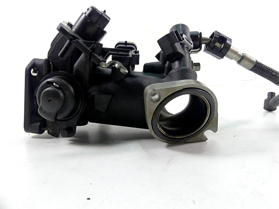 2014 Harley FXDL Dyna Low Rider Throttle Body Fuel Injectors 27708-06B 27708-10A {{ shop.shopifyCountryName }} - Mototech271