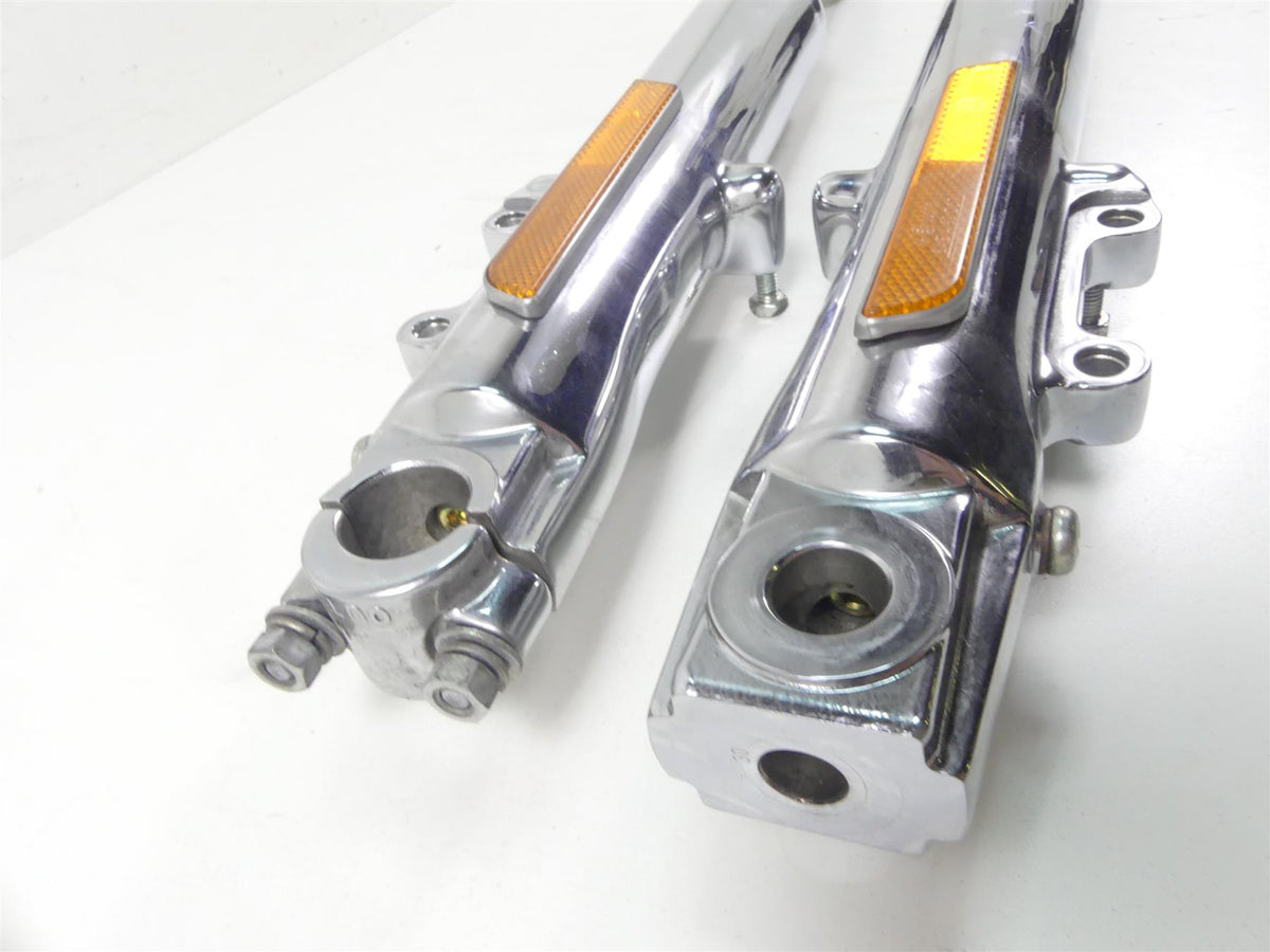 2007 Harley FLHTCU SE CVO Electra Glide Straight Front Forks 41mm 46621-06A {{ shop.shopifyCountryName }} - Mototech271