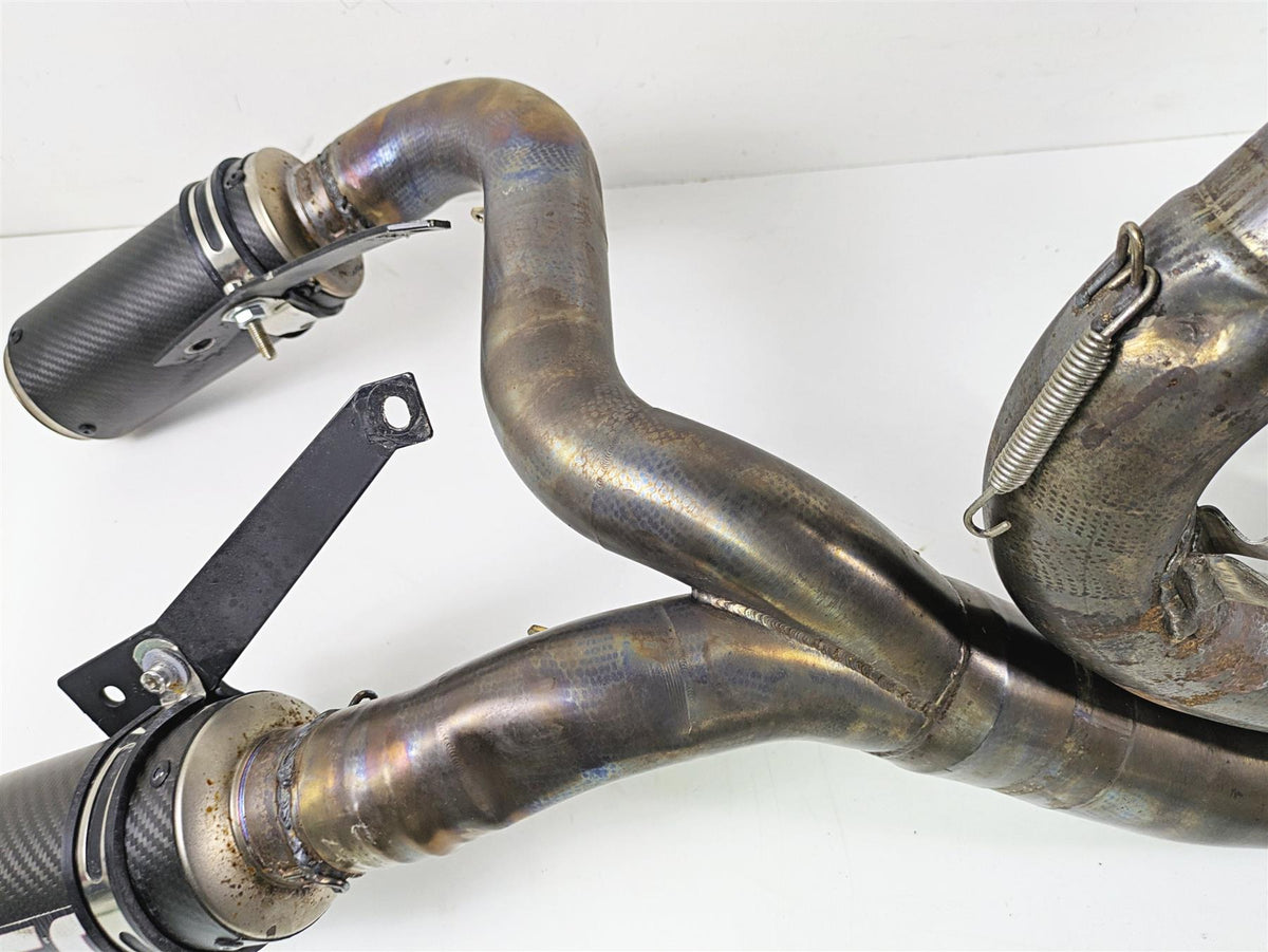 2010 Ducati Streetfighter 1098 S Sc Project Modified Exhaust System Bent {{ shop.shopifyCountryName }} - Mototech271