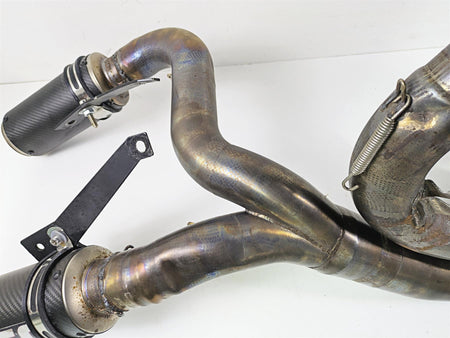 2010 Ducati Streetfighter 1098 S Sc Project Modified Exhaust System Bent {{ shop.shopifyCountryName }} - Mototech271