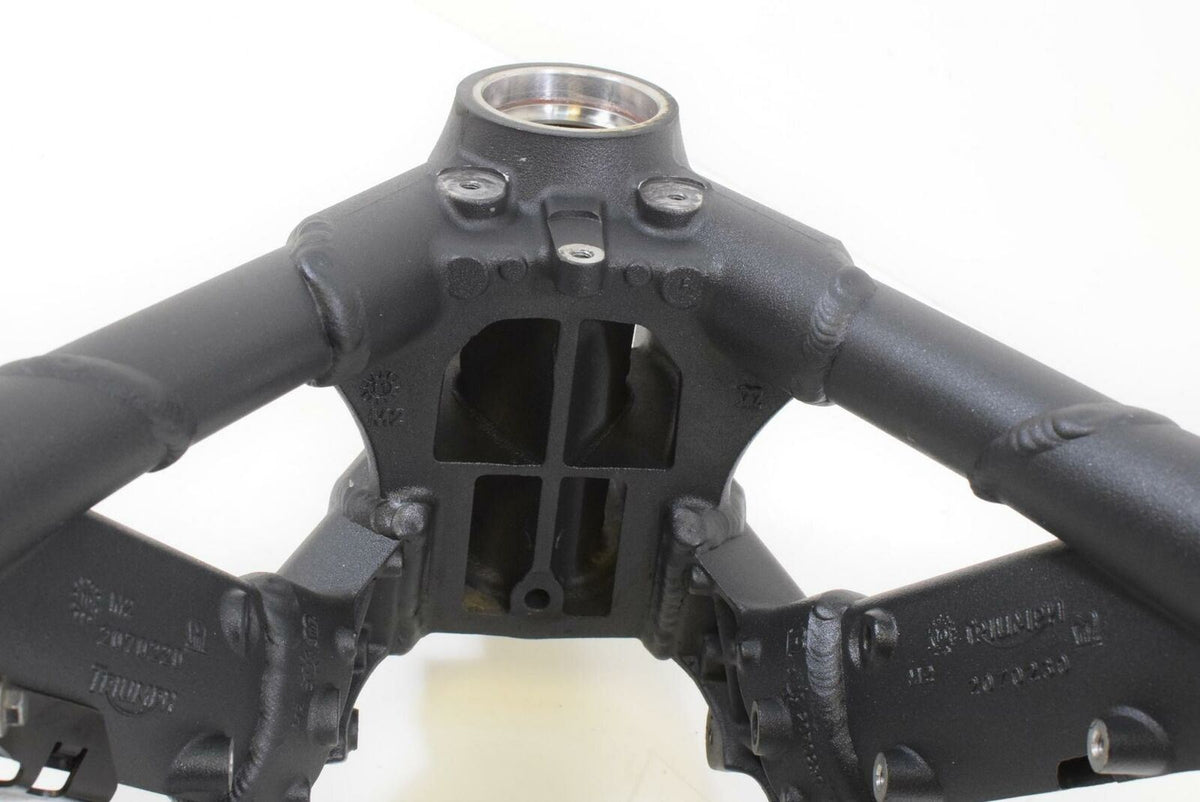 2012 Triumph Street Triple 675 R Main Frame Chassis Straight Slvg Ttl T2070454 {{ shop.shopifyCountryName }} - Mototech271