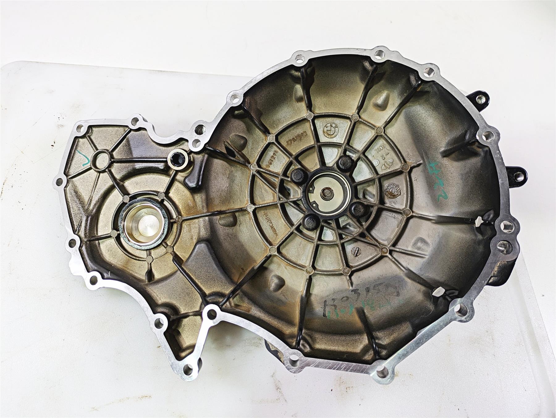 2014 BMW K1300S K40 Right Side Engine Clutch Cover 11147714011 7707392 {{ shop.shopifyCountryName }} - Mototech271