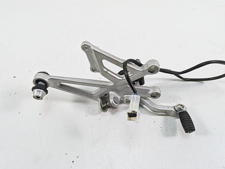 2020 Aprilia Tuono V4 Factory Right Front Footpeg Mount & Brake Ped 2B003415 {{ shop.shopifyCountryName }} - Mototech271