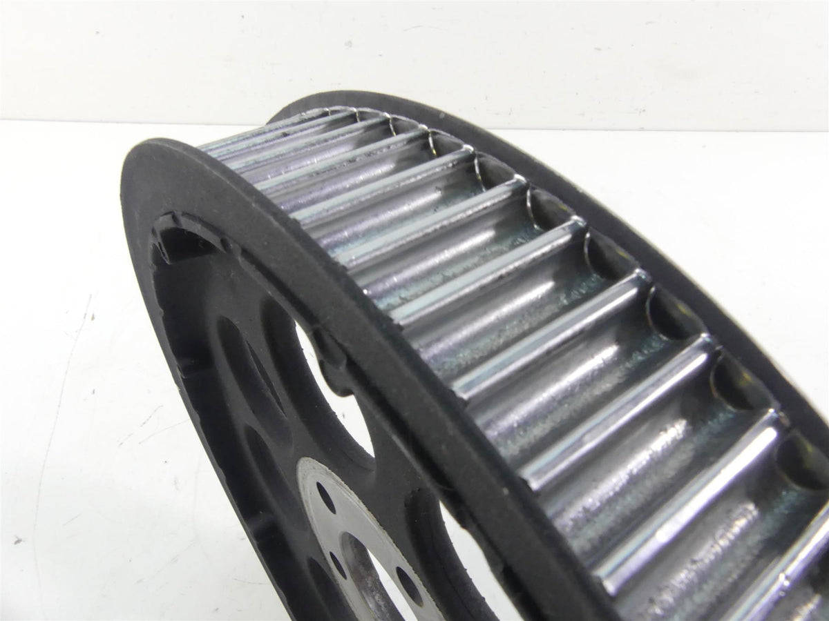 2002 Harley Touring FLHRCI Road King Drive Belt Pulley Sprocket 70T 40225-86 {{ shop.shopifyCountryName }} - Mototech271