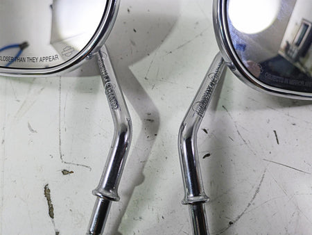 2016 Harley FLSTC Softail Heritage Chrome Rear View Mirror Set 91840-03 91845-03 {{ shop.shopifyCountryName }} - Mototech271