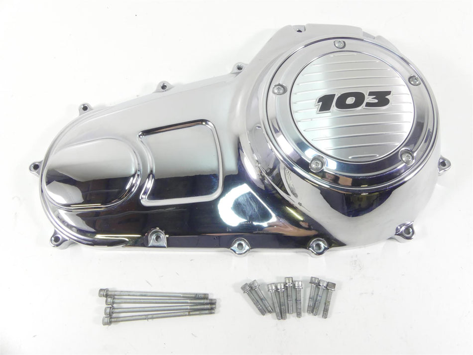 2012 Harley Touring FLHX Street Glide Outer Primary Drive Clutch Cover 60635-07 {{ shop.shopifyCountryName }} - Mototech271