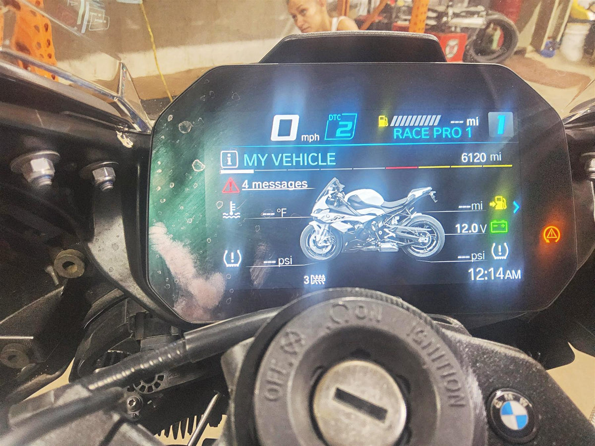 2024 BMW S1000RR K67 Speedometer Gauges Instrument Cluster TFT 6K 62115B3EE98-Mototech271