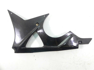 2013 BMW S1000RR K46 Left Carbon Fiber Belly Engine Cover Fairing