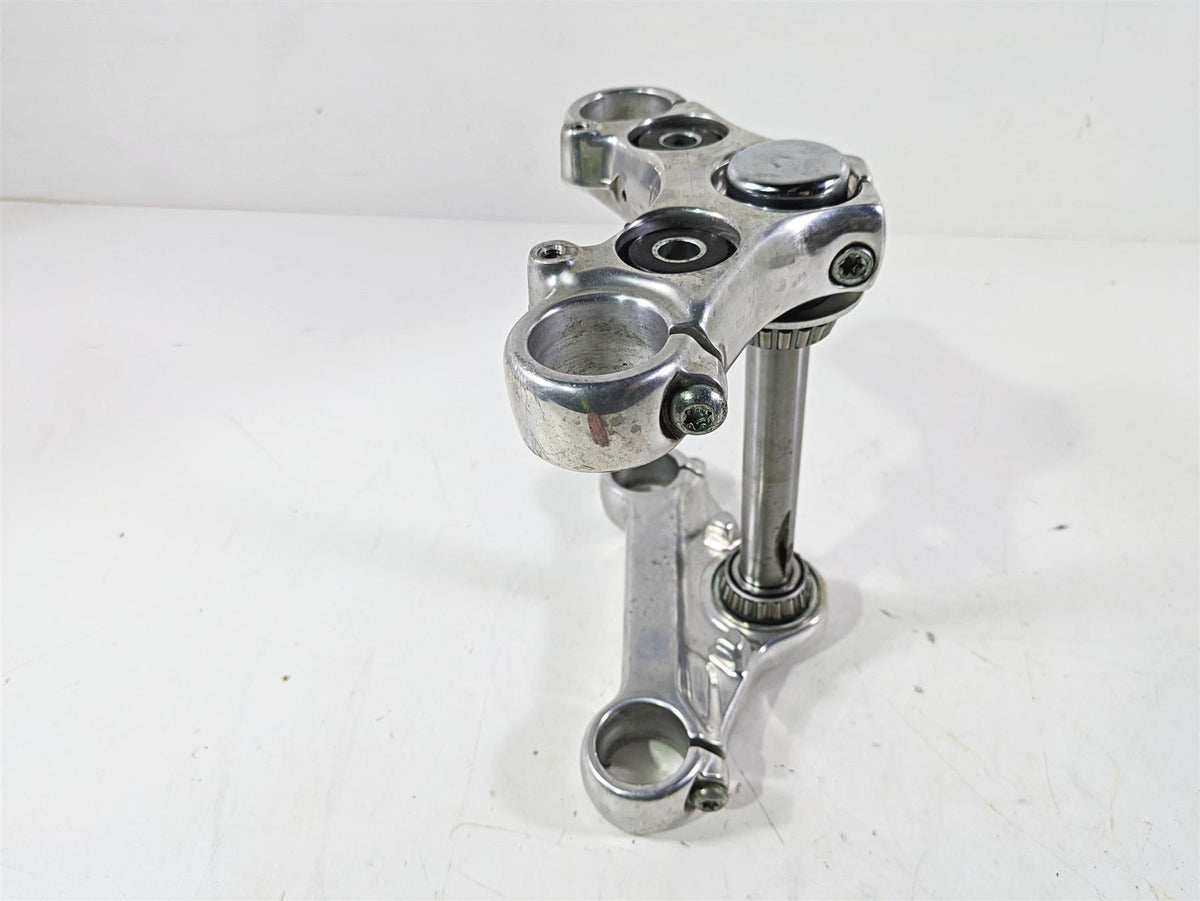 2003 Harley Dyna FXDL Low Rider 100TH Upper Lower Triple Tree Set 47668-90B {{ shop.shopifyCountryName }} - Mototech271