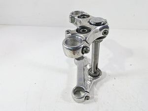 2003 Harley Dyna FXDL Low Rider 100TH Upper Lower Triple Tree Set 47668-90B | Mototech271